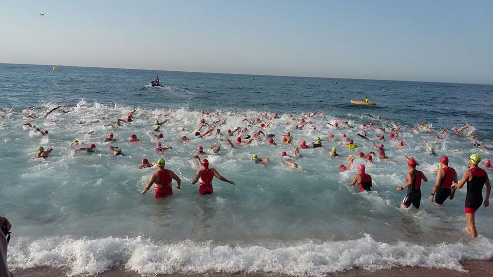 Èxit de participació al III triatló de Santa Susanna