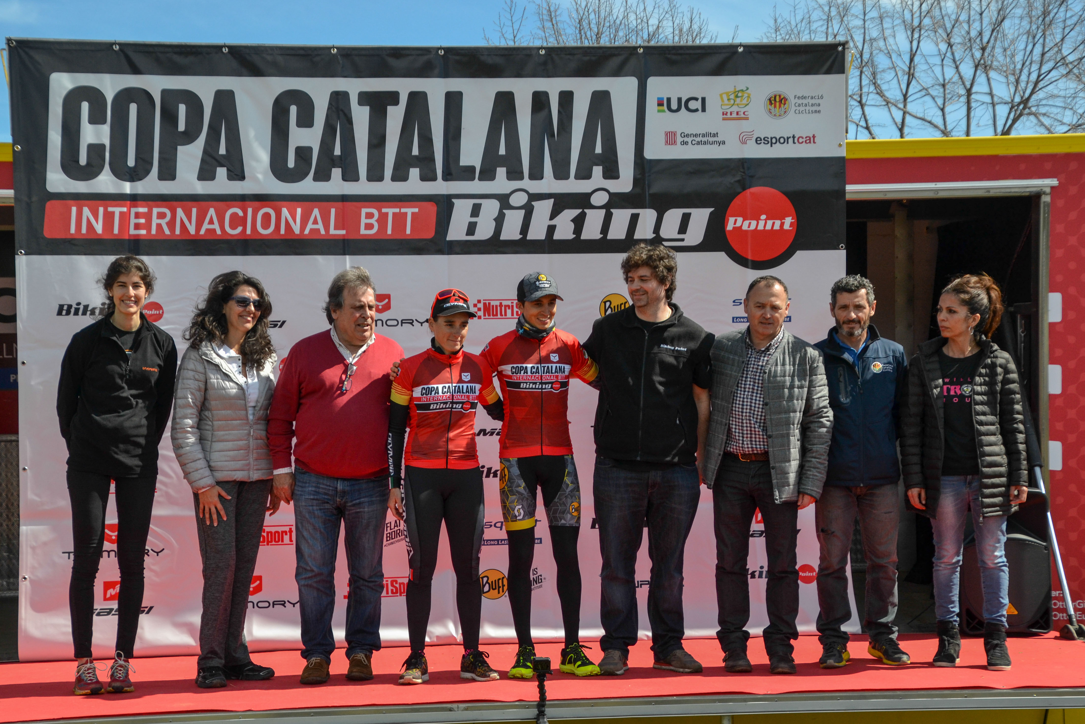 Francesc Guerra i Sandra Santanyes guanyadors a Santa Susanna i líders de la Copa Catalana Internacional BTT Biking Point